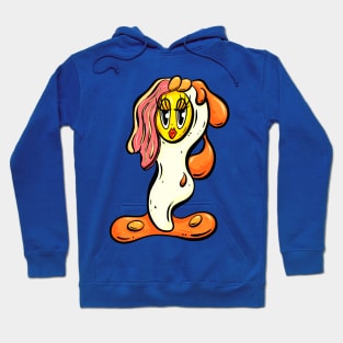 Sexy Egg Bacon and Beans Fried Breakfast Cartoon Character Hoodie